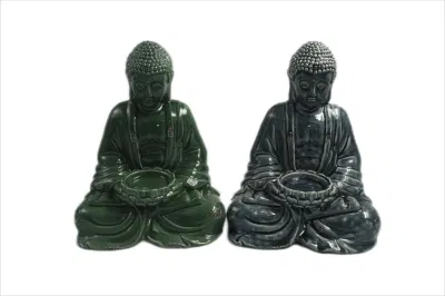 China Factory Wholesale Ceramic Buddha Zen Home Ornament The Whole Body of Buddha Retro Ceramic Wholesale Crafts